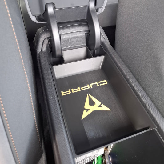 Cupra Born Centre Console Organizer: ASA Strong Material | the perfect gift for the Cupra Born Owner!