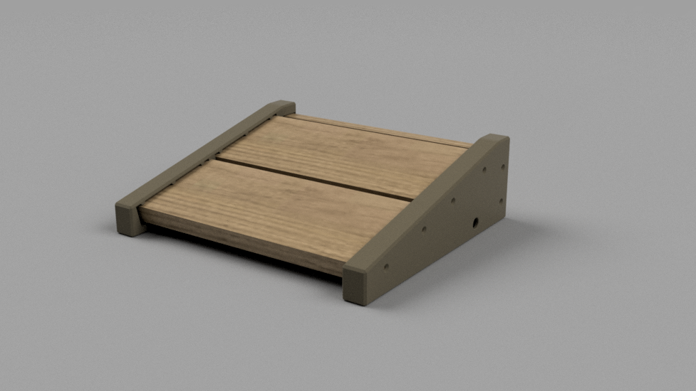 Custom Guitar Pedal Board Ends for 18mm Wood