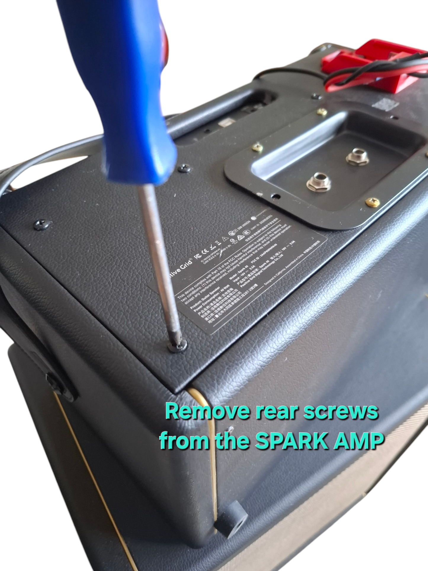 Positive Grid Spark 40 Amp/Cab Accessories Kit.