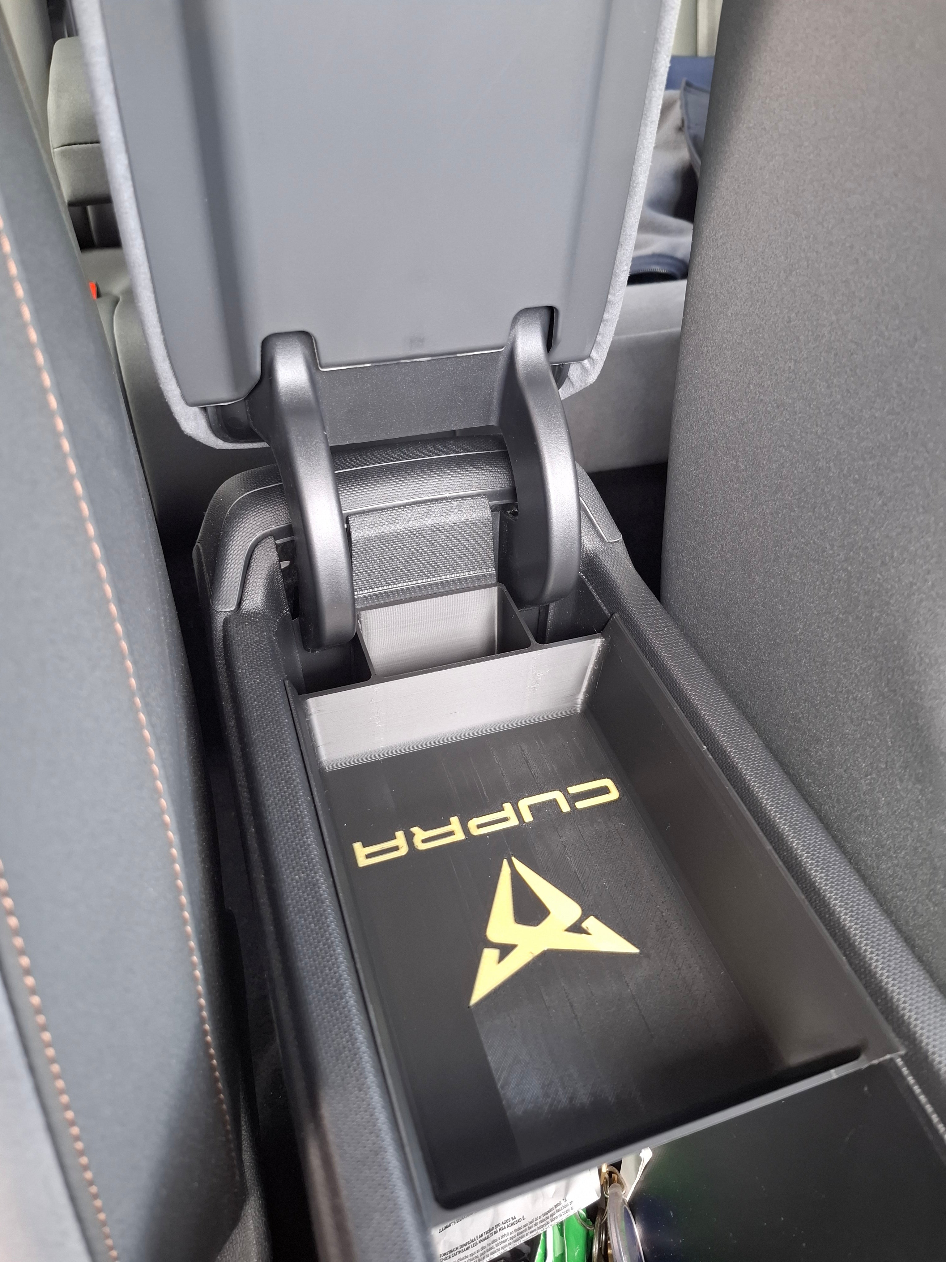 Cupra Born Centre Console Organizer: ASA Strong Material | the perfect gift for the Cupra Born Owner!