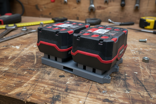 Parkside X20V Power Pack Adapter: DIY Dual Battery Power bank