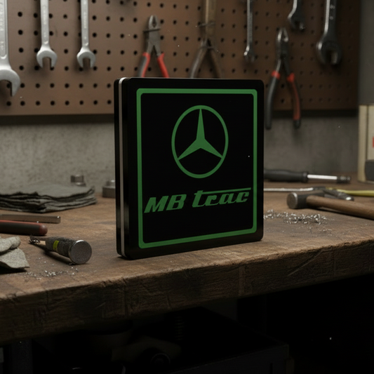 MB Trac light Box, Mercedes Benz Trac Lightbox collectors item