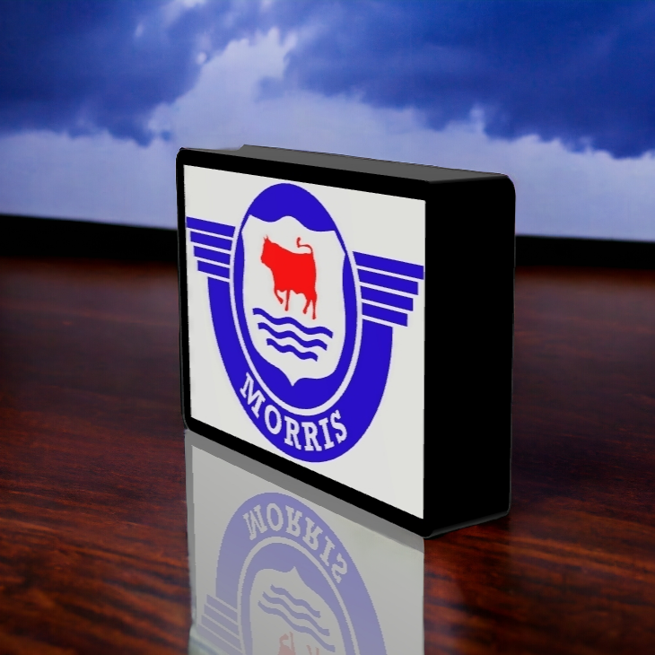 Morris Minor Lightbox: 3D Printed Car Collector Memorabilia
