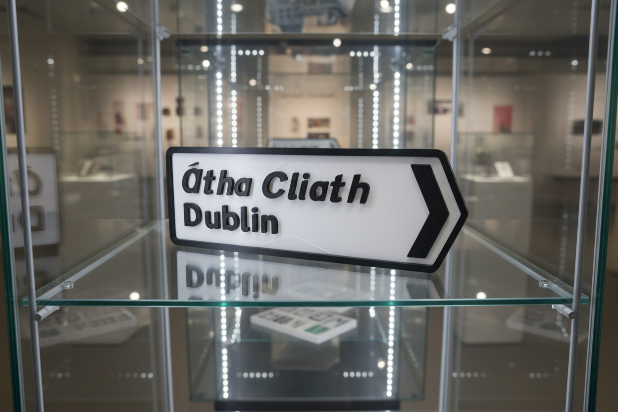 Custom Irish Road Sign